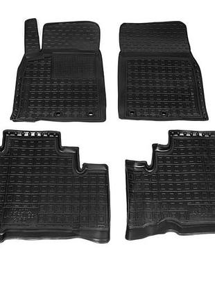 Резиновые коврики с бортиком 2012-2021 (autogumm) для toyota land cruiser 200
