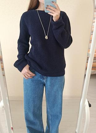 Базовый коттоновый свитер cos