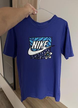 Футболка nike синя