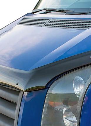 Дефлектор капота 2006-2026, 2011-2026 (eurocap) для volkswagen crafter 2006-2016 гг