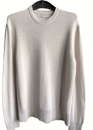 Мужской хлопковый лонгслив zara р.s/м