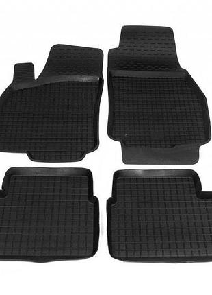 Резиновые коврики с бортиком (4 шт, polytep) для opel astra g classic 1998-2012 гг