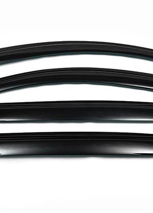 Ветровики long (4 шт, hic) для toyota rav 4 2006-2013 гг