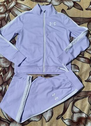 Оригинальный спортивный костюм under armour размер ymd (на рост 137-147 см) идеальное состояние