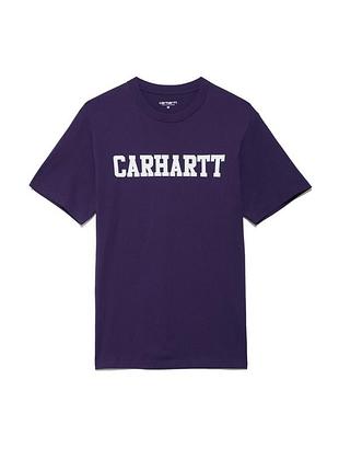 Carhartt college t-shirt  женская базовая-повседневная футболка