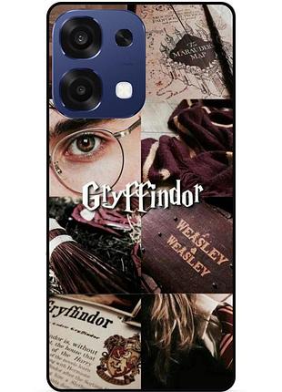 Чохол силіконовий бампер для oppo a6 pro з малюнком gryffindor ґрифіндор гаррі поттер harry potter