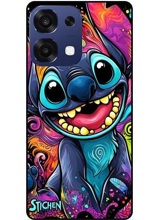 Силіконовий бампер чохол для oppo a6 pro з малюнком стіч stitch
