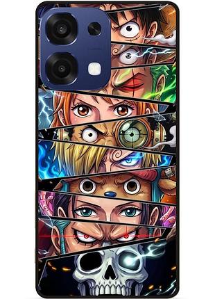 Силіконовий бампер чохол для oppo a6 pro з малюнком one piece большой куш