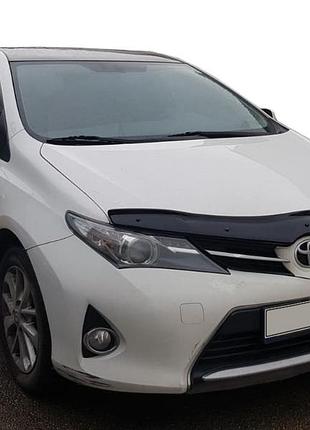 Дефлектор капота (eurocap) для toyota auris 2012-2018 гг