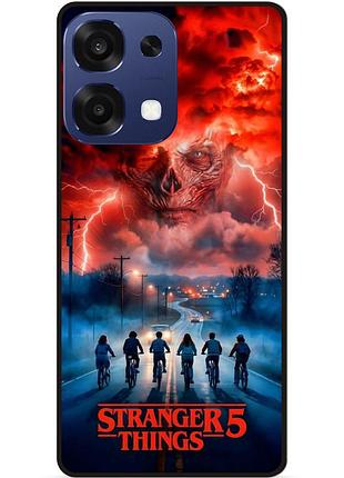 Силіконовий бампер чохол для oppo a6 pro кіно дивні дива дивні справи