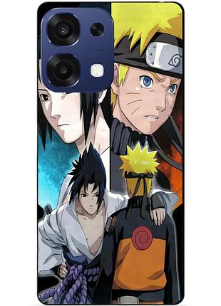 Силіконовий чохол бампер для oppo a6 pro з малюнком наруто узумакі naruto