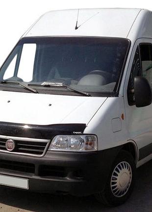 Дефлектор капота 2002-2006 (eurocap) для citroen jumper