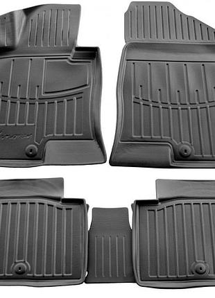 Килимки stingray 3d (5 шт, поліуретан) для hyundai sonata yf 2010-2014 рр