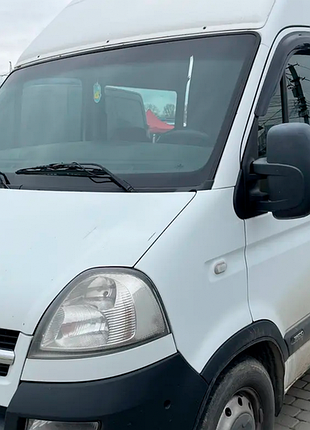 Ветровики на окна (2 шт, hic) для opel movano 2004-2010 гг