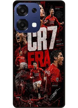 Силіконовий чохол бампер для oppo a6 pro з малюнком роналдо ronaldo легенда