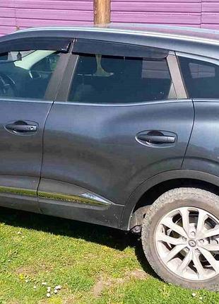 Вітровики (4 шт., sunplex sport) для renault kadjar 2015-2022 рр