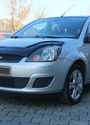Дефлектор капота (eurocap) для ford fiesta 2002-2008 гг