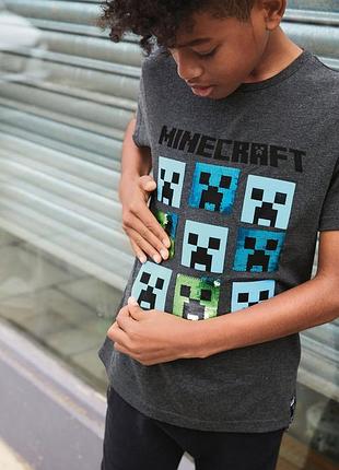 Футболка next minecraft 9-10роков