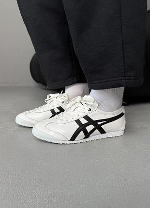 Кроссовки женские asics onitsuka tiger mexico white/black