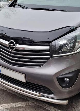 Дефлектор капота (eurocap) для opel vivaro 2015-2019 гг