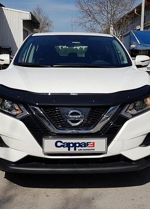 Дефлектор капота eurocap (2017-2026) для nissan qashqai