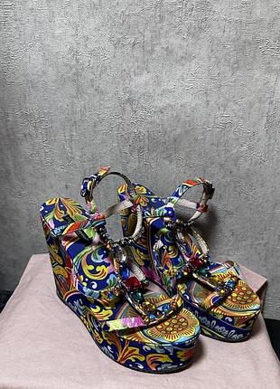 Dolce gabbana 🔥🔥босоножки на танкетке