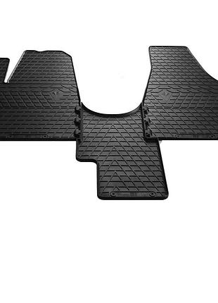Резиновые коврики (3 шт, stingray) на сиденья 1-20261 для volkswagen t5 caravelle 2004-2010 гг