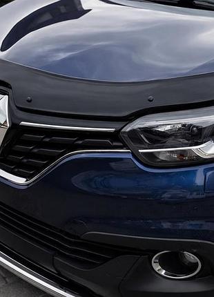 Дефлектор капота (eurocap) для renault kadjar 2015-2022 гг