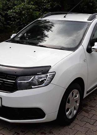 Дефлектор капота (eurocap) для dacia logan mcv 2013-2020 гг