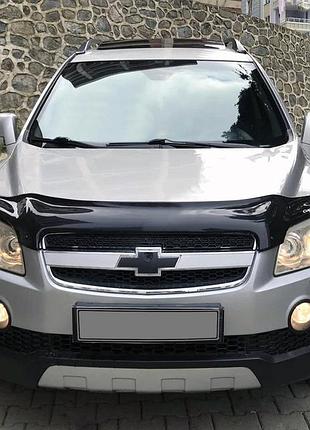 Дефлектор капота 2006-2011 eu (eurocap) для chevrolet captiva