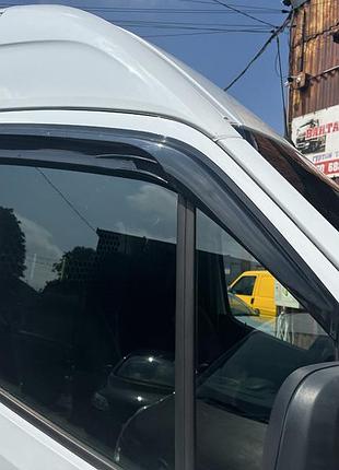 Вітровики (2 шт, sunplex sport) для mercedes sprinter w907/w910 2018- рр