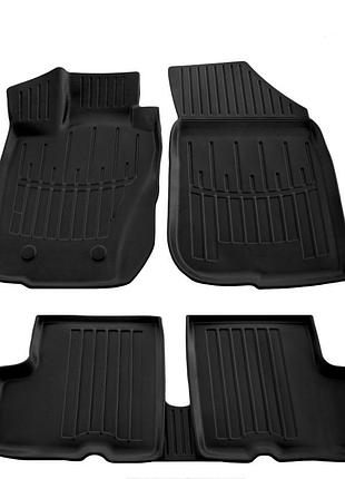 Килимки stingray 3d (4wd) (5 шт, поліуретан) для renault duster 2008-2017 рр