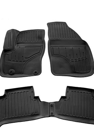 Коврики резиновые stingray 3d (4 шт, полиуретан) для ford c-max 2004-2010 гг