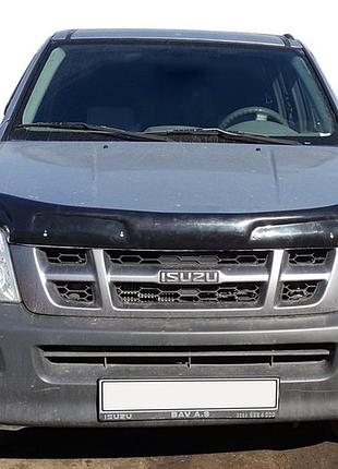 Дефлектор капота 2002-2006 (eurocap) для isuzu d-max