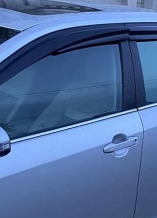 Ветровики sunplex sport (2011-2017 eu / usa, комплект 4 шт) для toyota camry 2011–2017 гг