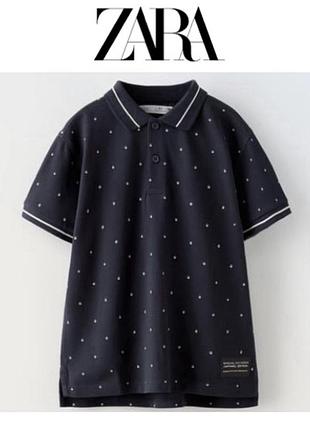 Класнюча футболка/поло/теніска zara на хлопчика 10-12 років.