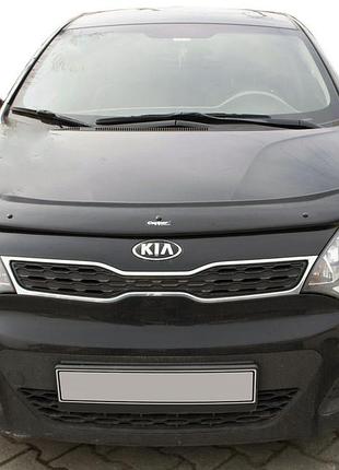 Дефлектор капота (eurocap) для kia ceed 2012-2018 гг