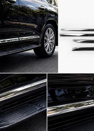 Молдинги на двери (дизайн 2016-2026) для lexus lx570/450d