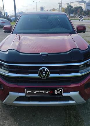 Дефлектор капота (eurocap dragon) для volkswagen amarok 2022- гг