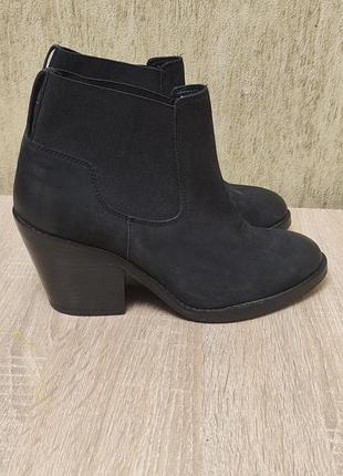 Кожаные ботинки h&amp;m