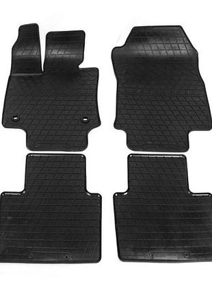 Резиновые коврики stingray акпп (4 шт) для toyota rav 4 2019–2025 гг