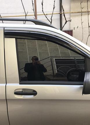 Вітровики (2 шт., sunplex sport) для mercedes vito/v-class w447 2014- рр
