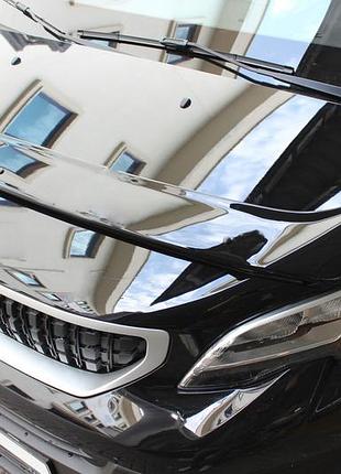 Дефлектор капота eurocap для peugeot expert 2017- гг