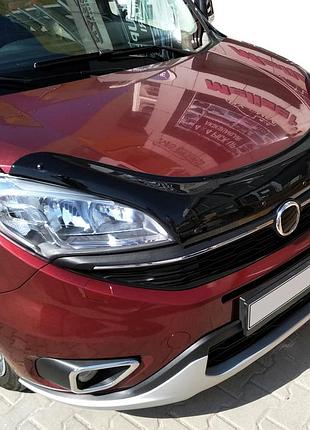 Дефлектор капота eurocap (2015-2026) для fiat doblo ii рр