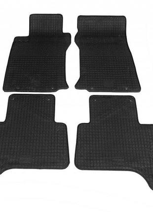 Гумові килимки polytep (4 шт, гума) для toyota land cruiser prado 120 2002-2009 рр