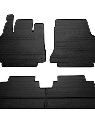 Резиновые коврики stingray (4 шт) для mercedes a-сlass w168 1997-2004 гг