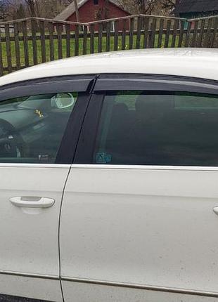 Вітровики sd (4 шт., sunplex sport) для volkswagen passat b6 2006-2012 рр