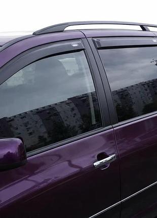 Ветровики на окна (4 шт, hic) для seat alhambra 1996-2010 гг