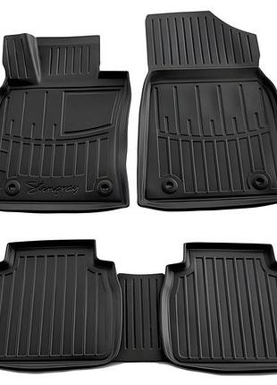Килимки stingray 3d (4 шт, поліуретан) для kia sportage 2004-2010 рр