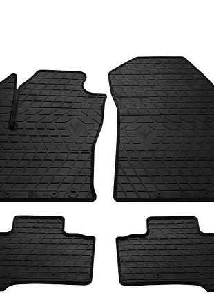 Резиновые коврики (stingray) 4 шт, premium - резиновые коврики без запаха для peugeot bipper 2008-2017 гг